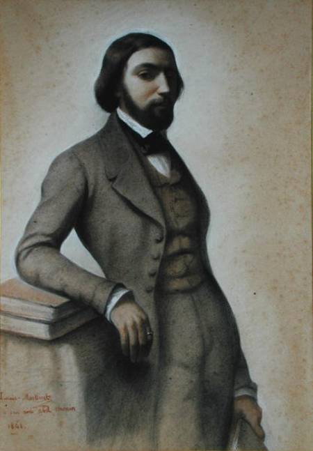 Portrait of Mignon od Louis Martinet