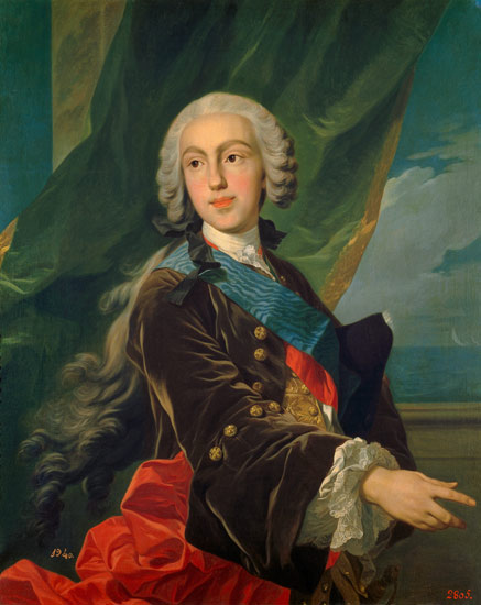 The Infante Philip of Bourbon, Duke of Parma od Louis Michel van Loo