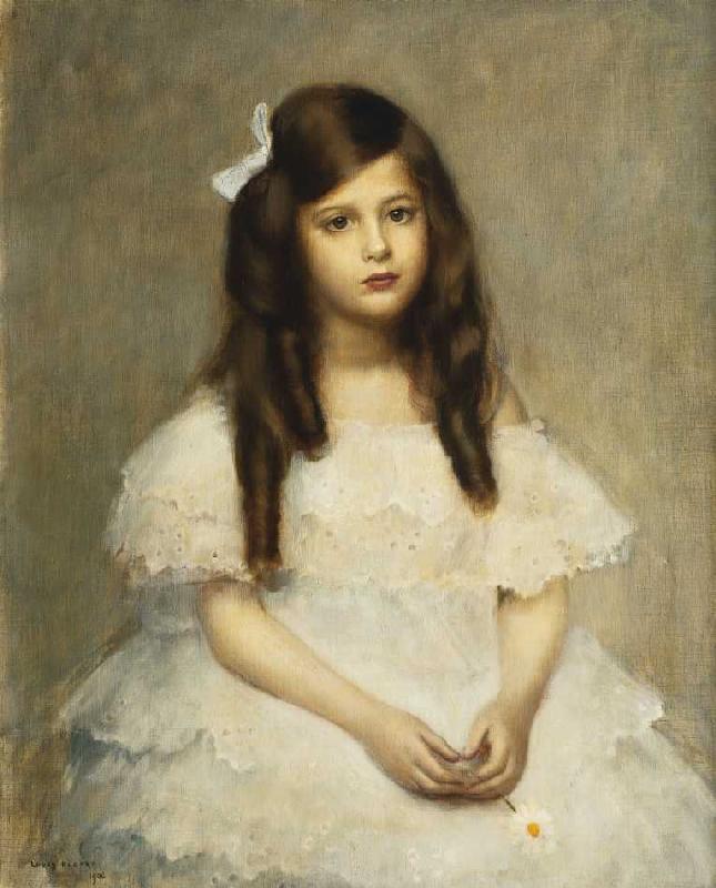 Porträt eines Mädchens od Louis Picard