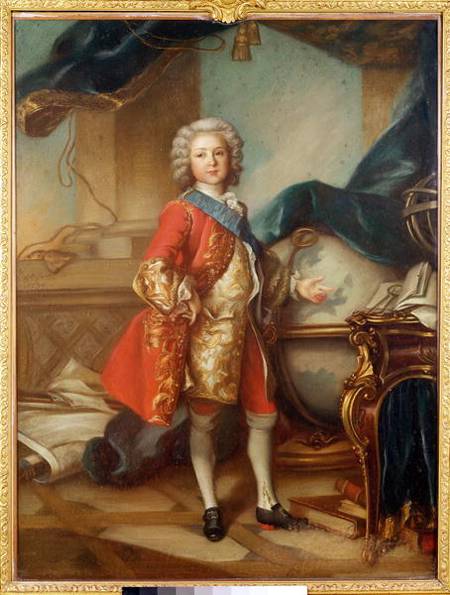 Dauphin Charles-Louis (1729-65) of France od Louis Tocqué