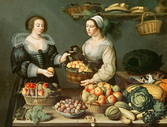 The Fruit and Vegetable Seller od Louise Moillon