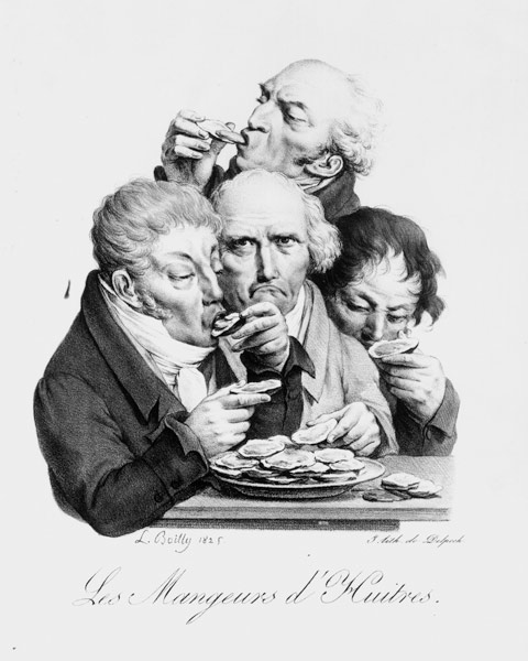 Les Mangeurs d''Huitres od Louis Leopold Boilly