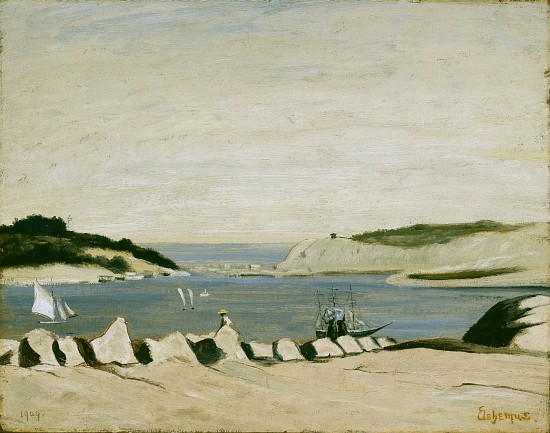 Coast Scene od Louis Michel Eilshemius