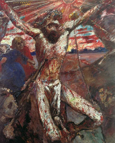Red Christ. od Lovis Corinth