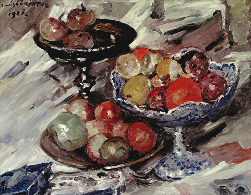 Fruit bowls od Lovis Corinth