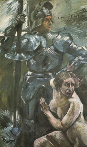 under protection of the weapons od Lovis Corinth