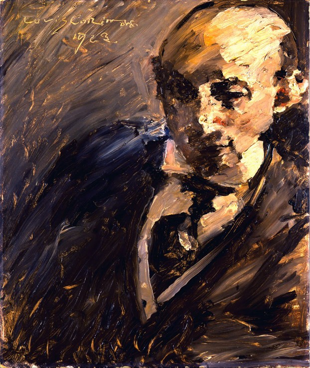 Portrait of Alfred Kuhn od Lovis Corinth