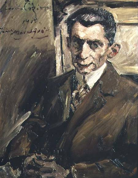 Portrait of Julius Meier-Grafe (1867-1935) Art Historian od Lovis Corinth
