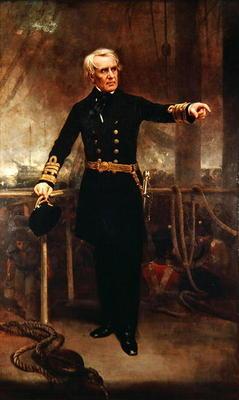Admiral Lord Lyons, GCB, 1855 (oil on canvas)