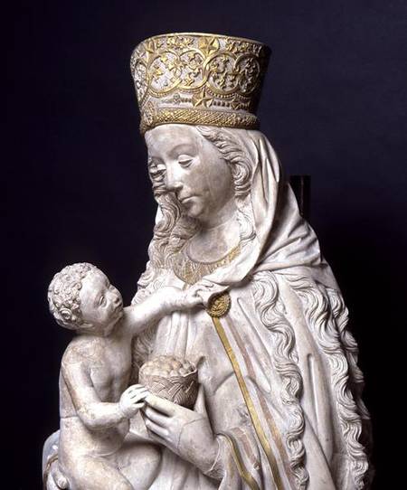 The Mother of God with the Infant Christ od Lubeck or Westphalian Workshop