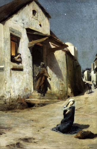 The Arrival at Bethlehem od Luc-Oliver Merson