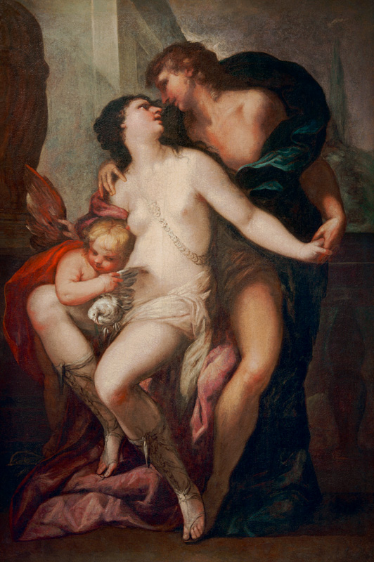 Luca Giordano, Venus und Adonis od Luca Giordano