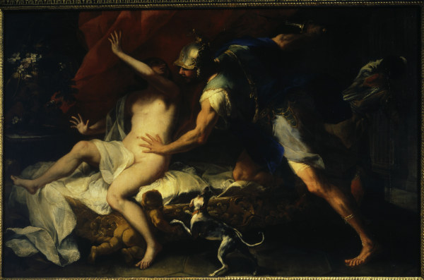 Giordano / Lucretia & Sextus Tarquinius od Luca Giordano