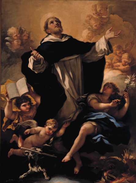 L.Giordano / St. Dominic od Luca Giordano
