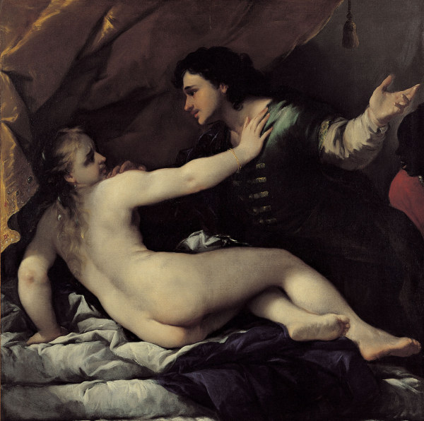L.Giordano /Lucretia & Sextus Tarquin od Luca Giordano