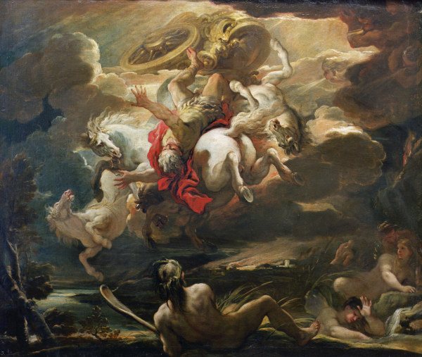 L.Giordano, The Fall of Phaeton od Luca Giordano