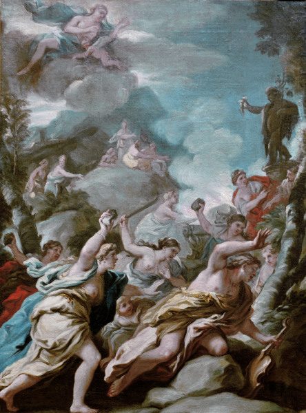 Luca Giordano, / The Death of Orpheus od Luca Giordano