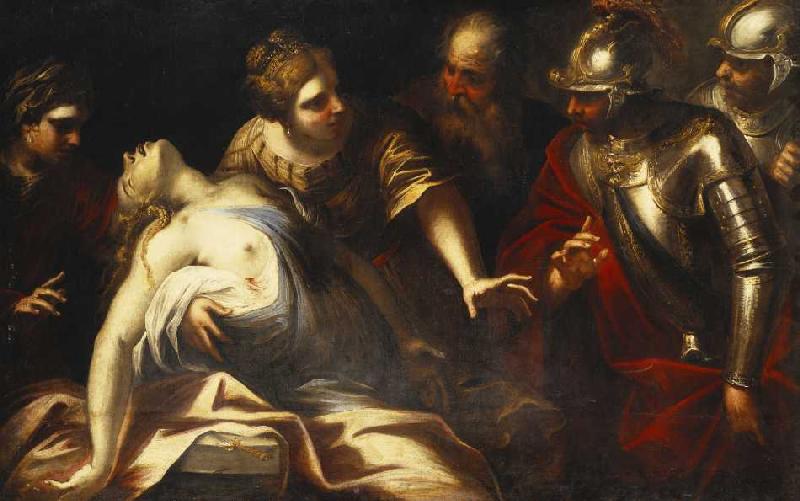 Tod der Lucretia. od Luca Giordano