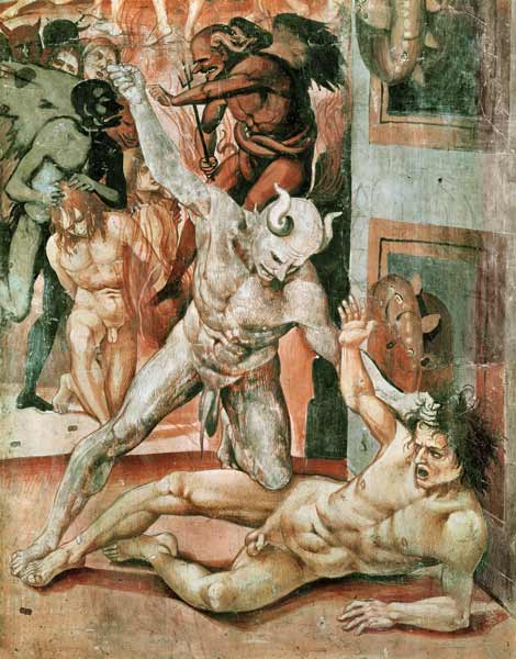Charon, the Damned... od Luca Signorelli