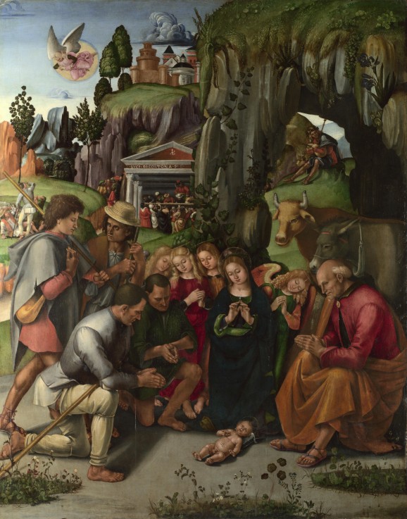 The Adoration of the Shepherds od Luca Signorelli