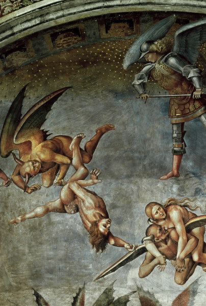 The Damned, detail od Luca Signorelli