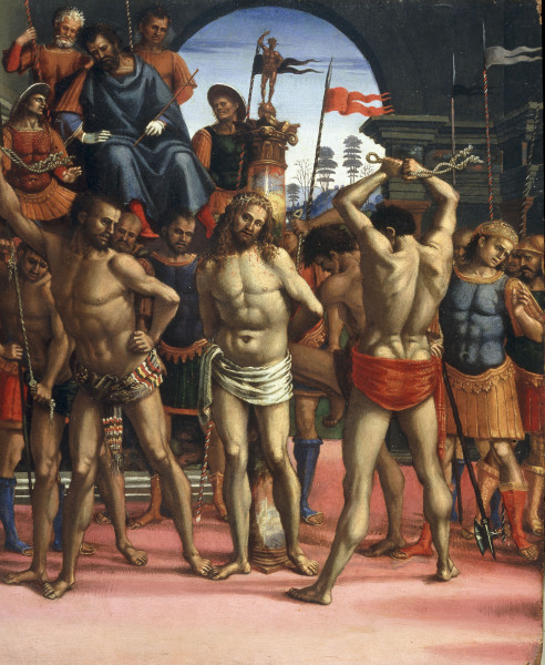 Flagellat.of Christ od Luca Signorelli