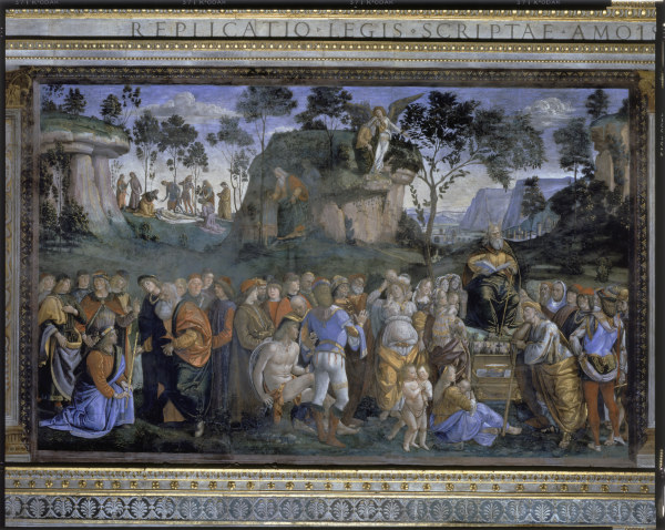 Mosess farewell and death od Luca Signorelli