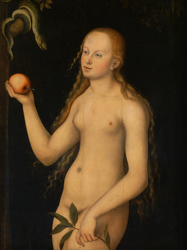 Eve od Lucas Cranach d. Ä.