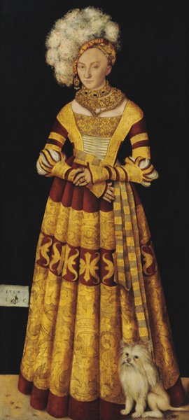 Duchess Katharina of Mecklenburg od Lucas Cranach d. Ä.