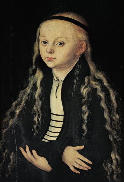 Portrait the Magdalena Luther od Lucas Cranach d. Ä.