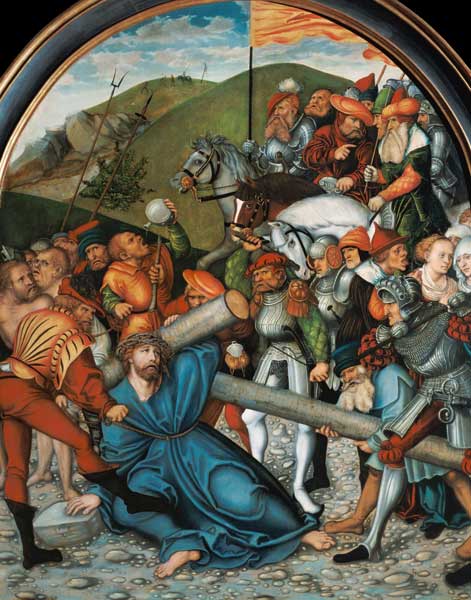 Christ Carrying the Cross od Lucas Cranach d. Ä.