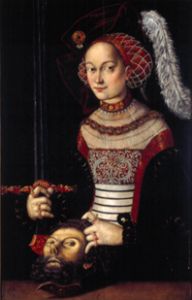 Judith od Lucas Cranach d. Ä.