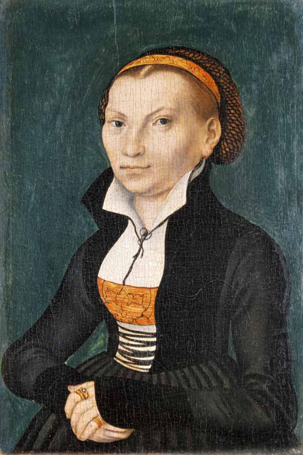 Katharina von Bora, future wife of Martin Luther od Lucas Cranach d. Ä.