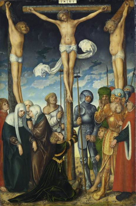 The Crucifixion od Lucas Cranach d. Ä.