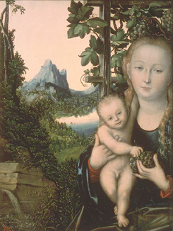 Maria mit dem Kind od Lucas Cranach d. Ä.