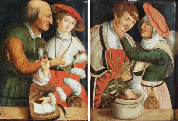 The Unequal Couples od Lucas Cranach d. Ä.