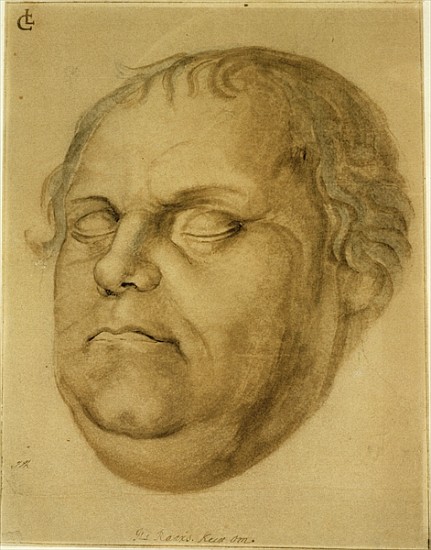 Posthumous Portrait, Martin Luther od Lucas Fortenagl
