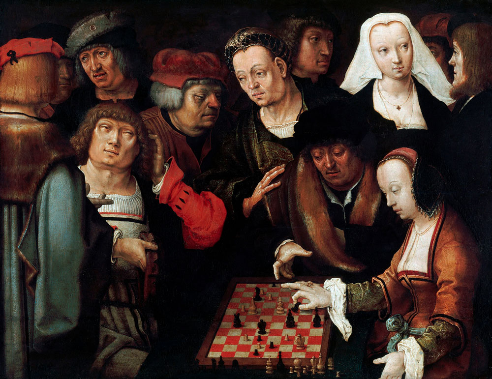 Chess Match od Lucas van Leyden