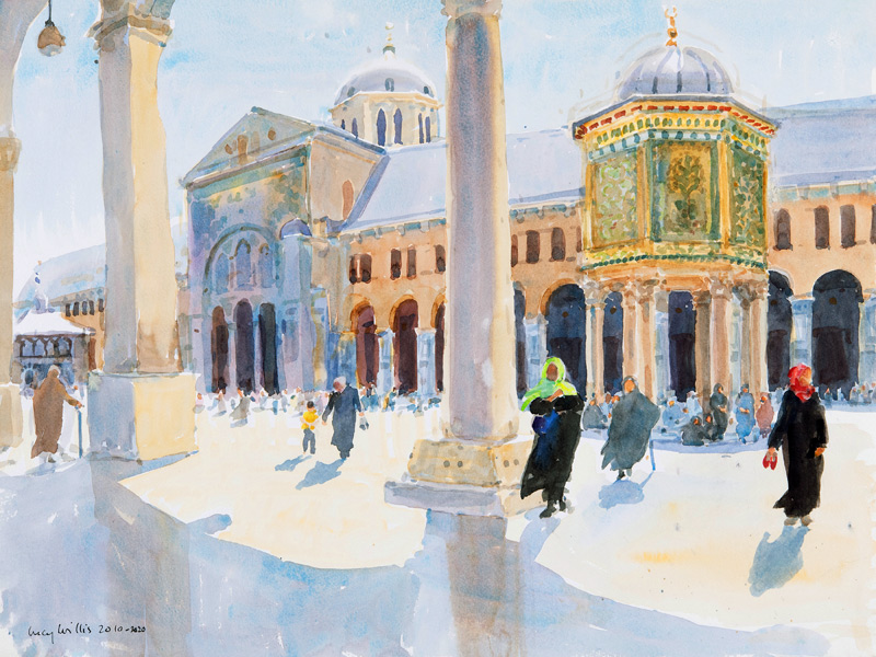 The Great Umayyad Mosque, Damascus, Syria od Lucy Willis