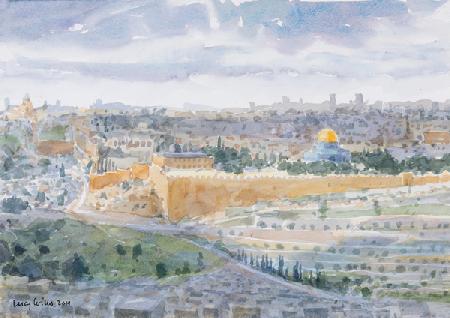 Jerusalem from The Mount Of Olives