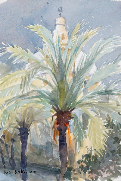 Old City Palms I, Jerusalem od Lucy Willis