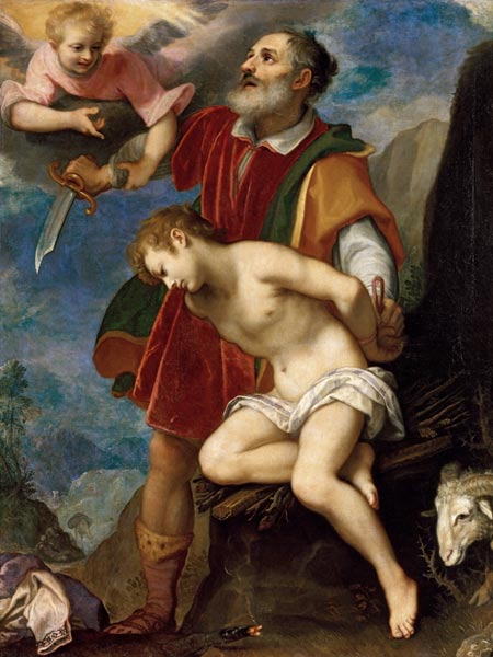The Sacrifice of Isaac od Ludovico Cardi Cigoli