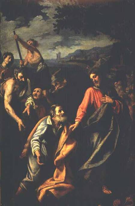 The Third Appearance of Christ to Peter od Ludovico Cardi Cigoli