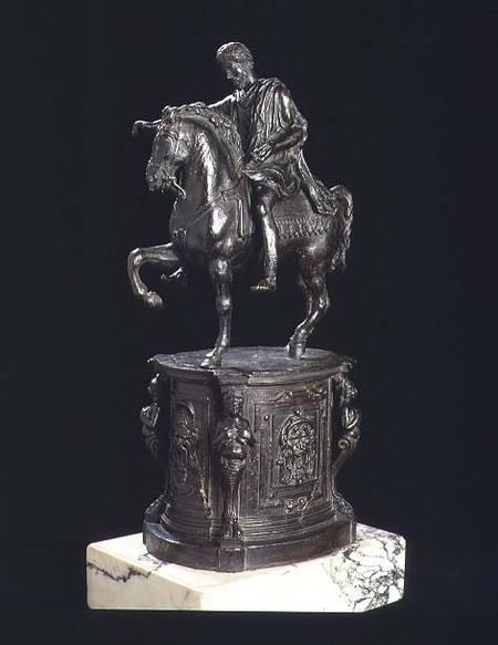 Marcus Aurelius, equestrian statue od Ludovico  del Duca