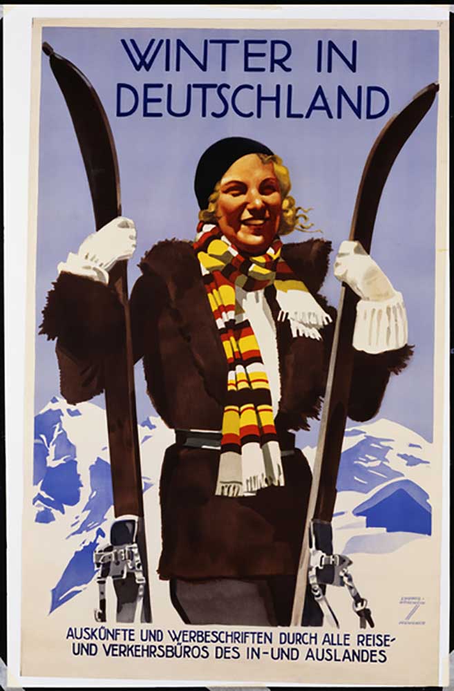 Winter in Deutschland, 1935 od Ludwig Hohlwein