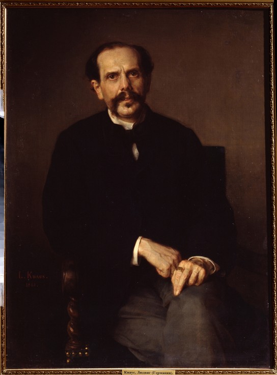 Portrait of a Man od Ludwig Knaus