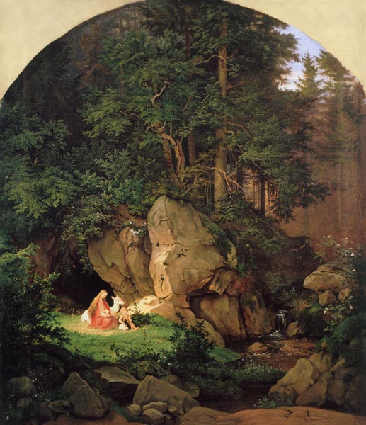 Richter / Genoveva ... / 1841 od Ludwig Richter