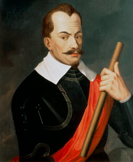 Portrait of Albrecht Wenzel Eusebius von Wallenstein (1583-1634) Duke of Friedland and Mecklenburg a od Ludwig Schnorr von Carolsfeld