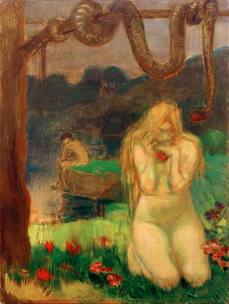 Adam und Eva od Ludwig von Hofmann