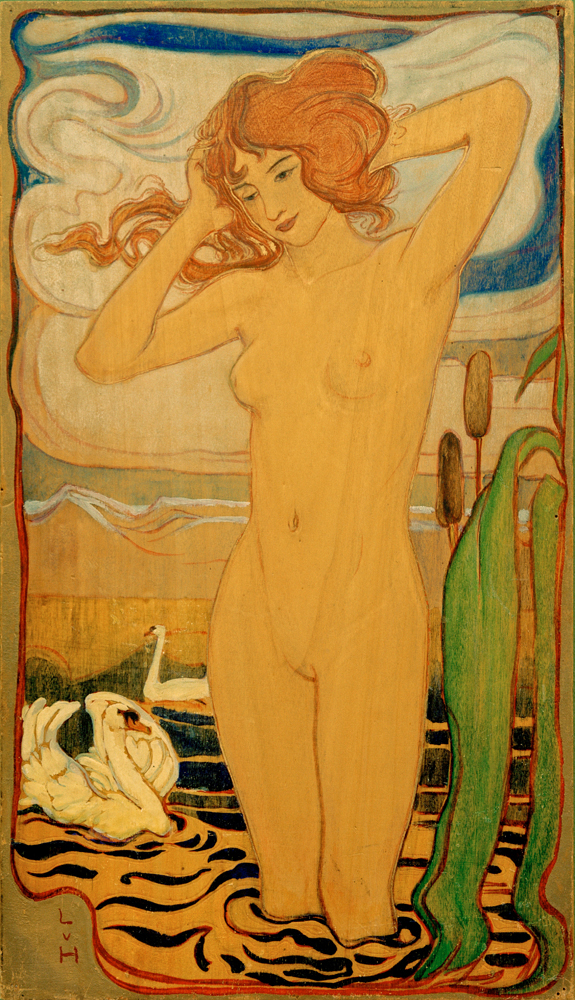 Bathing girl od Ludwig von Hofmann
